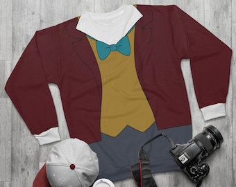 Mr. Toad Long Sleeve Shirt, The Adventures of Ichabod and Mr. Toad Costume, Squire of Toad Hall Cosplay, Character Inspired Outfits