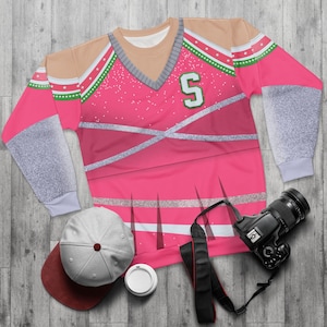 Z-O-M-B-I-E-S, Addison Cheerleader Long Sleeve Shirt, Zombies The Re-Animated Series Character Costume, Halloween Sweatshirt, Seabrook High