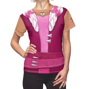 Z-O-M-B-I-E-S, Willa Cheerleader Women&#39;s Shirt, Zombies The Re-Animated Series Character Costume,  Seabrook High School, Halloween Outfits