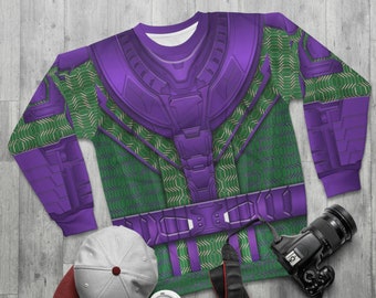 Camiseta de manga larga de Kang el Conquistador, disfraz de Ant-Man y la Avispa en Quantumania, cosplay de la Comic Con, Avengers Campus, sudadera unisex del MCU