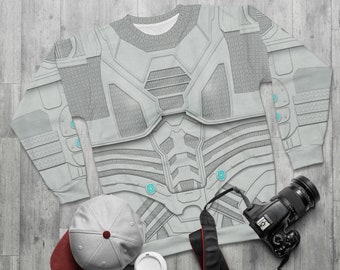 Camisa de manga larga fantasma de Ava Starr, disfraz de Ant-Man y la Avispa, ropa de MCU, atuendo de los Vengadores para el campus, cosplay de la Comic Con, sudadera unisex