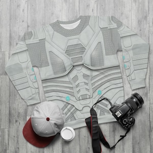 Ava Starr Ghost Long Sleeve Shirt, Ant-Man and the Wasp Costume, MCU Apparel, Avengers Campus Outfit, Comic Con Cosplay, Unisex Sweatshirt
