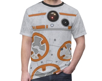 Star Wars Costume, BB-8 Droid Shirt, Star Wars Droid Costume, Droid Running Costume, Rundisney Star Wars, The Force Awakens, Star Wars Rey