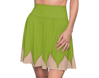 Tinker Bell Skirt, Peter Pan Costume, Peter Pan Running, Tinkerbell Cosplay, Disney Skirt for Women, Disney Running Skirts, Disneyland Skirt