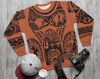 Moana Costume, Maui Long Sleeve Sweatshirt, Disney  Moana Sweatshirt, Maui Disney Costume, Disneyland Sweatshirt, Disney Long Sleeve Mens