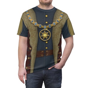 Tangled Costume, King Frederic Shirt, King Frederic Costume, Mens Disney Shirt, Disney Cosplay Costume, Princess Rapunzel, Rundisney