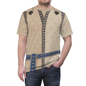 Koszulka unisex King Magnifico, kostium Wish 2023, King of Rosas, animowane postacie inspirowane cosplayem, strój świąteczny Disneya, bieganie po wydarzeniu