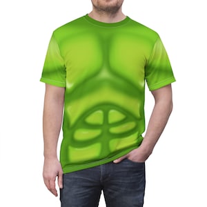 Hulk Green Unisex Shirt, Spidey and His Amazing Friends Costume, Animowany serial Outfit, Superhero Cosplay, Cartoons Apparel, Event Costumes