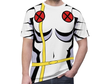 Camiseta unisex Storm, disfraz de humano mutante, cosplay de Ororo Munroe, atuendo para fiesta de Comic-Con, ropa para eventos de Halloween, ideas de moda para runDisney