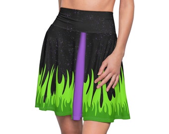 Maleficent Skirt, Sleeping Beauty Costume, Disney Maleficent Costume, Disney Halloween Skirt for Women, Disney Villains Outfits Women