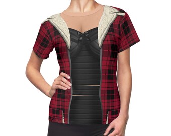 Vanessa Carlysle Women's Shirt, Deadpool & Wolverine Costume, Comic-Con Cosplayer Party, Halloween Cosplay, Gift For Girlfriend, runDisney