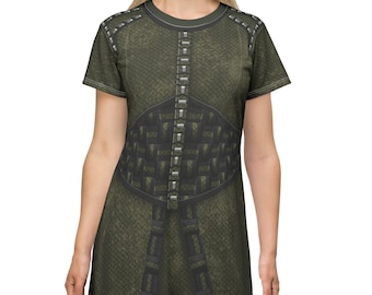 Dar-Benn Short Sleeve Dress, The Marvels Inspired Costume, Cosplay Member of Starforce, Gift Ideas for runDisney, Avengers Campus Outfits