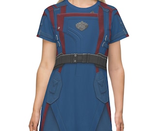 Guardians of the Galaxy Vol. 3 Costume, Jacket Uniform Suit Short Sleeve Dress, MCU Superhero, Comic Con Cosplay, Disney Avengers Campus
