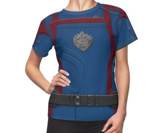Guardians of the Galaxy Vol. 3 Costume, Team Jacket Uniform Suit Women&#39;s T-Shirt, MCU Superhero, runDisney Comic Con Cosplay, Disneybound