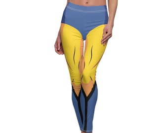 Wolverine Leggings, Mutant Human Costume, Logan Cosplay, Comic-Con Party Outfit, Halloween Event Apparel, Fashion Pant for runDisney