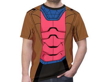 Gambit Unisex Shirt, Mutants Human Costume, Comic-Con Party Outfit, Remy LeBeau Cosplay, Halloween Apparel, Idea Fashion for runDisney