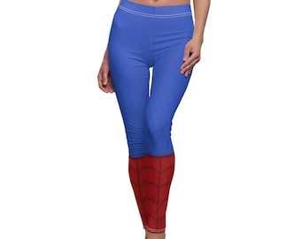 Spidey Leggings, Spidey and His Amazing Friends Costume Pants, Animated Series Outfits, Superhero Cosplay, Cartoons Character Apparel