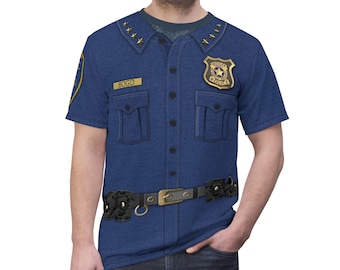 Shirt Chief Bogo, Zootopia-kostuum, politiechef Buffalo Butt cosplay, themapark outfit, Disney World T-shirt, idee mode voor runDisney