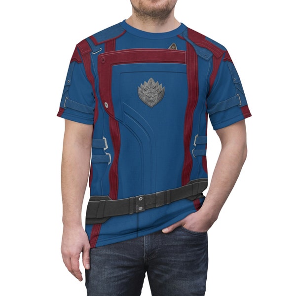 Guardianes de la Galaxia Vol. 3 disfraz. Camiseta del traje uniforme de la chaqueta del equipo, superhéroe de MCU, cosplay de Comic Con, ropa Disneybound runDisney