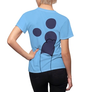 Christine Heeler Women's Shirt, Blue Heeler Inspired Costume, Little Blue Dog Cartoon Halloween Cosplay, Running Costumes Dogs Family Shirt