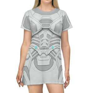 Ava Starr Ghost Kurzarm Kleid, Ant-Man and the Wasp Kostüm, Avengers Standort Outfit, MCU Comic Con Cosplay, Disneygebundene Kleider