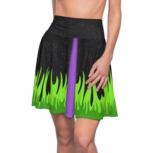 Maleficent Skirt, Sleeping Beauty Costume, Disney Maleficent Costume, Disney Halloween Skirt for Women, Disney Villains Outfits Women