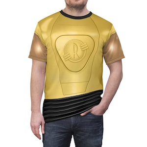 Carl the Robot Unisex Shirt, Poznaj kostium Robinsonów, Stroje robotów rodzinnych, Stroje postaci, Cosplay na imprezę, Prezenty dla fanów kreskówek