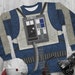 Blue Squadron Resistance Pilot Costume Star Wars Long Sleeves - Etsy