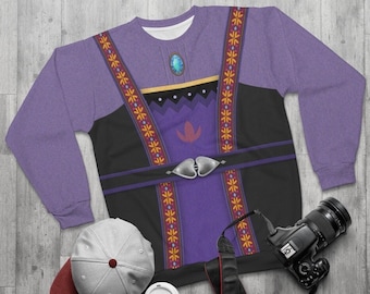 Queen Iduna Long Sleeve Sweatshirt, Frozen 2 Sweatshirt, Disneyland Sweatshirt, Disney Christmas Long Sleeve, Frozen Birthday Outfit