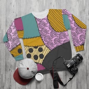 Nightmare Before Christmas Long Sleeve, Sally Long Sleeve Sweatshirt, Sally Ragdoll Costume, Disney World Sweatshirt, Disneyland Sweatshirt