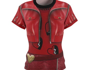 Red Jacket Women's Shirt, Descendants 4, Rise of Red Costume