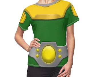 Doc Ock Women's Shirt, Spidey and His Amazing Friends Costume, Animated Series Outfits, Doctor Octopus Cosplay, Comic-Con  Event Costumes