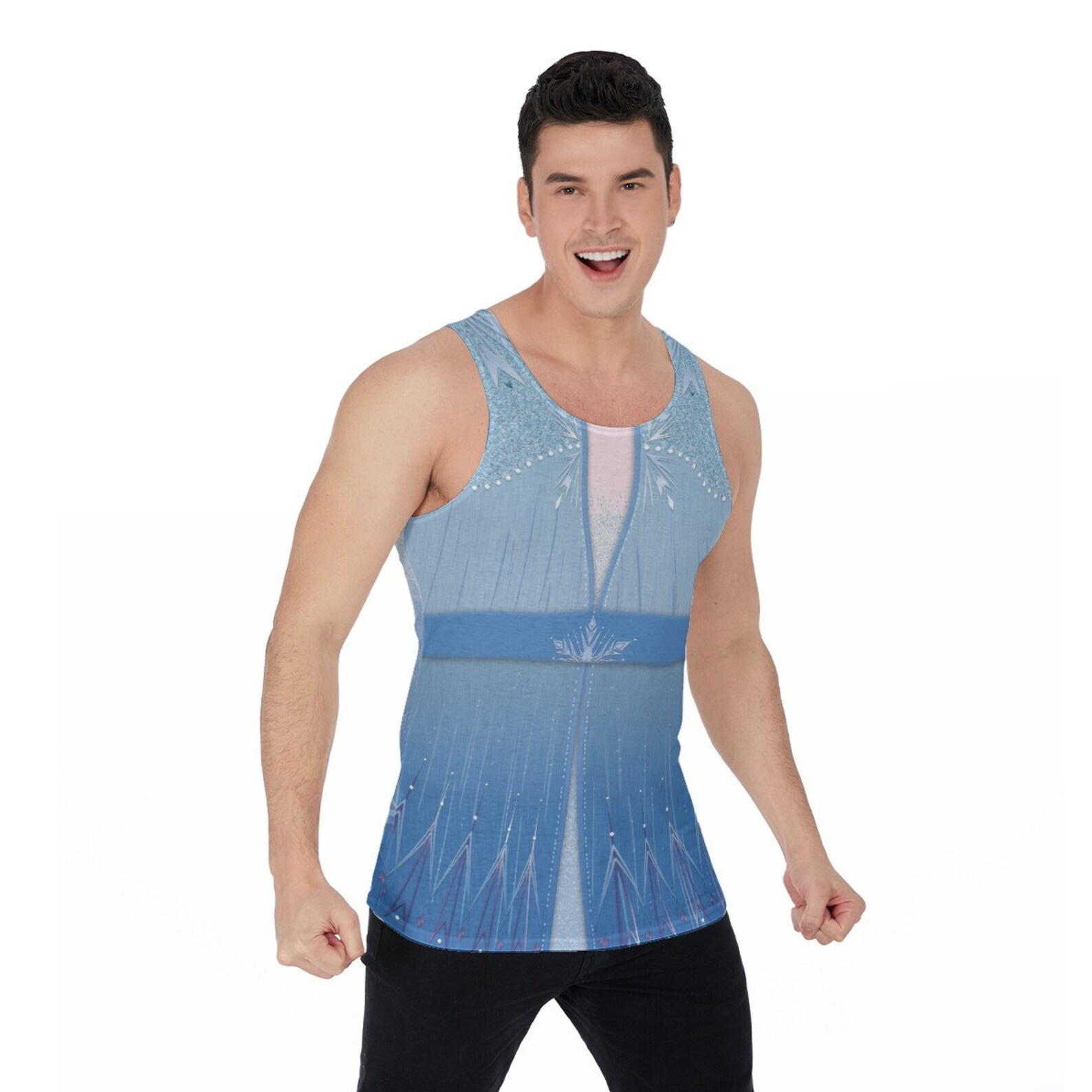 Elsa Tank Elsa Snow Queen Tank Top, World of Frozen 2 Costume, Unisex Disney ...