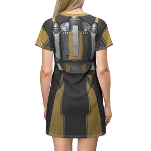 Tristan Wren Short Sleeve Dress, Star Wars Rebels Costume, Mandalorian Warrior Cosplay, Galactic Empire, Halloween Party Outfit, runDisney