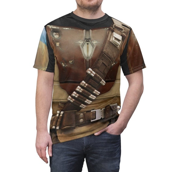 Mandalorian Armor Shirt Star Wars Costume Mandalorian | Etsy