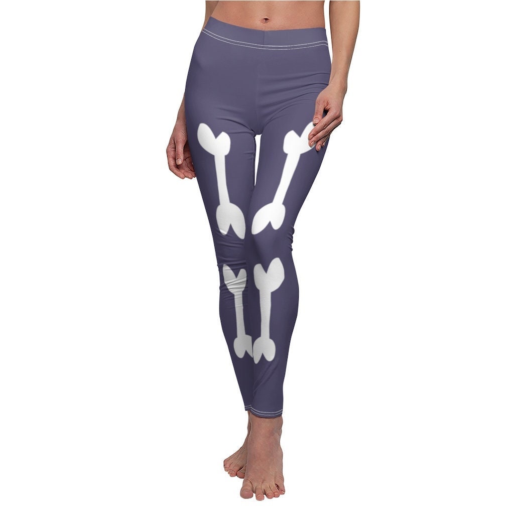 Barrel Skeleton Leggings Nightmare Before Christmas Costume