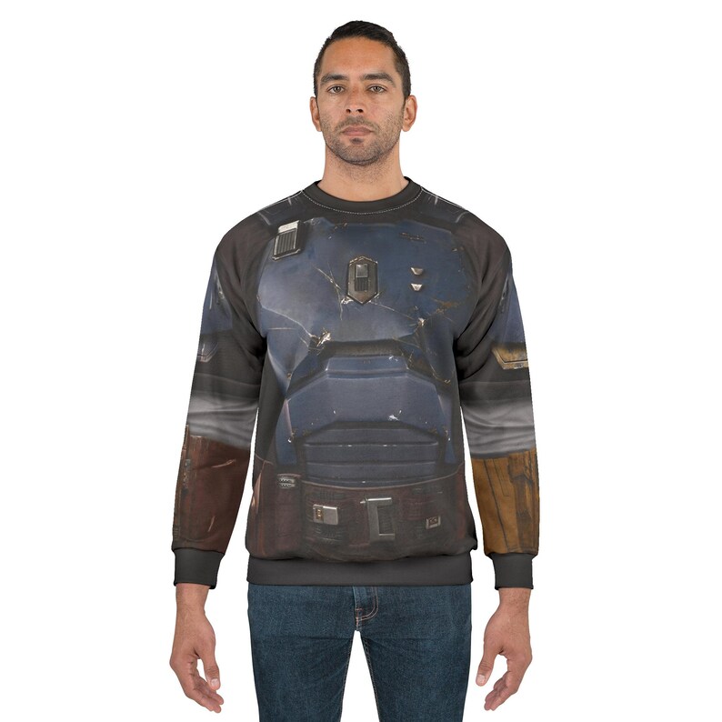 Paz Vizsla Long Sleeve Shirt, The Mandalorian and Grogu Costume, Star Wars Cosplay, Galaxy's Edge, Disney World Apparel, Halloween Outfit