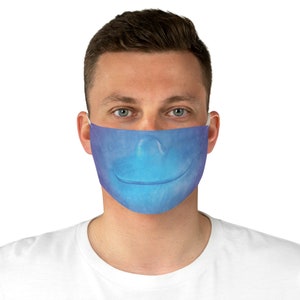 Wade Ripple Face Mask, Elemental Inspired Costume, Water Elemental Cosplay, Element City Outfits, Pixar Face Mask, Walt Disney Apparel