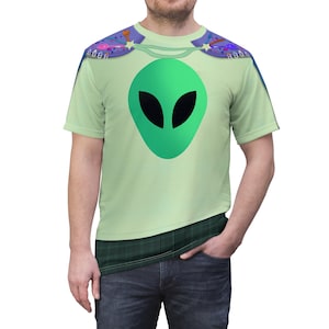 Camiseta de Elio de Pixar, disfraz de alienígena verde de Elio, Disneybounding, camiseta para correr, disfraz de cosplay para adulto, camiseta deportiva de manga corta
