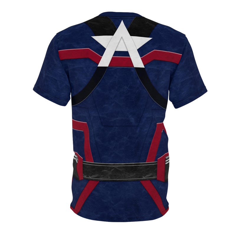 US Agent Blue Shirt, The Falcon and the Winter Soldier Cosplay, Disney Marvel Costume, John Walker Tee, New Avengers Captain America Outfits image 5