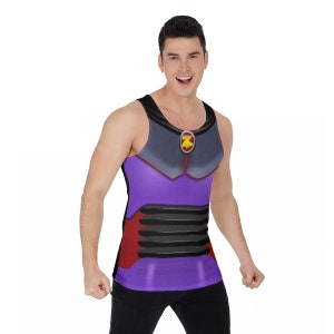 Evil Emperor Zurg Tank Top, Pixar Toy Story Unisex Cosplay, Disney Running Shirts, Disney World Friends Outfits, runDisney Marathon Costume