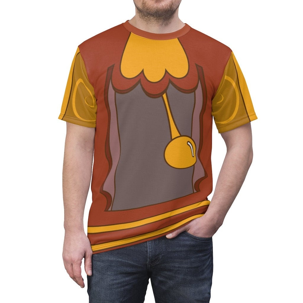 Discover Cogsworth Shirt, Beauty and the Beast Costume 3D tshirt
