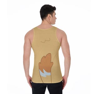 Uncle Rad Heeler Tank Top, Bandit's Family Costume, Animation Dad Dog Cosplay, Running Shirts, Mini Marathon Outfits, Team and Friends Tee
