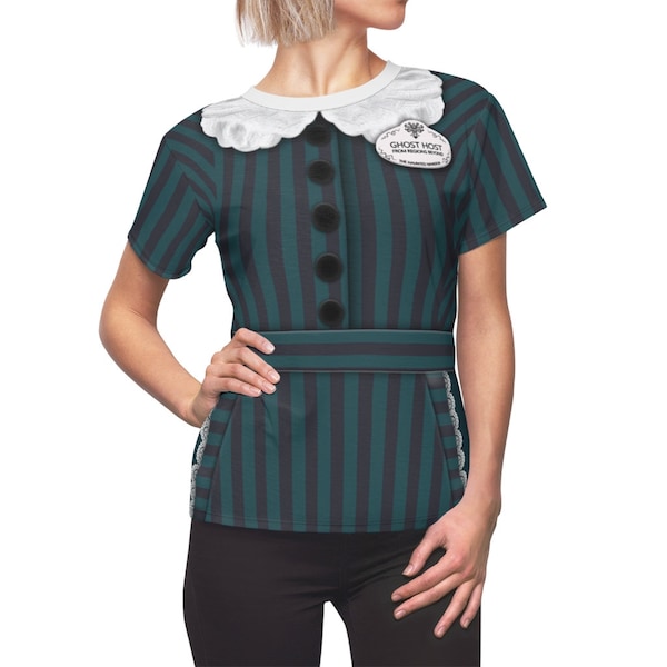 Haunted Mansion Maid Women's Shirt, Haunted Mansion Costume, Maid Costume, Disney Shirts for Women, Disney Halloween Costume, Disney Costume