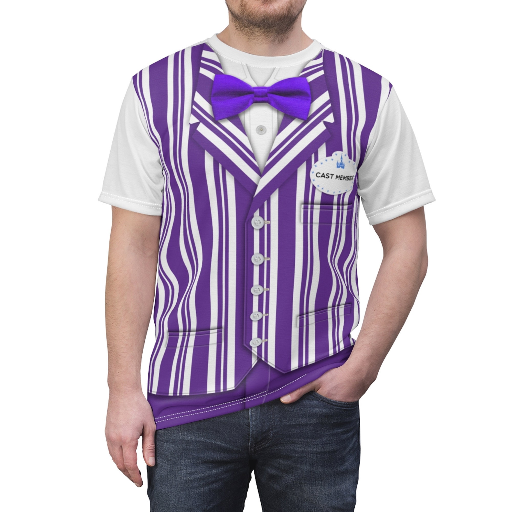 Purple Dapper Dan Shirt, The Dapper Dans Costume,