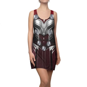 Doctor Jane Foster Inspired Dress, Thor Love and Thunder Costume, Mighty Thor, Lady Thor Cosplay, Marvel 2022 Character, Halloween Superhero