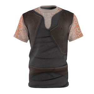 Star Wars Disney Shirts, Jar Jar Binks Shirt, Clone Wars Shirt, Star Wars Cosplay Costume, Disney Mandalorian Cosplay, Mandalorian Shirt