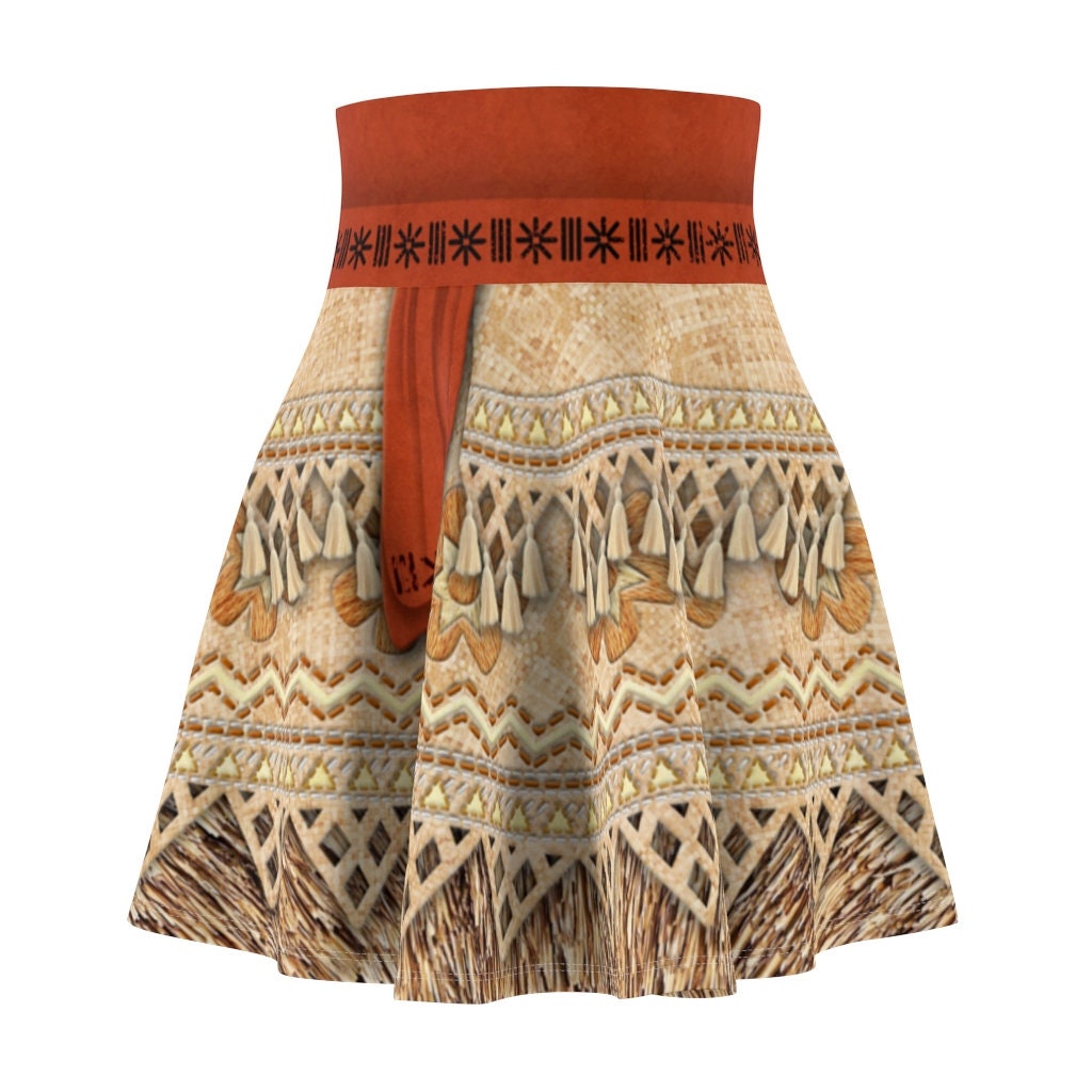 MOANA SUNSET LINE KNIT SKIRT / SUNSET