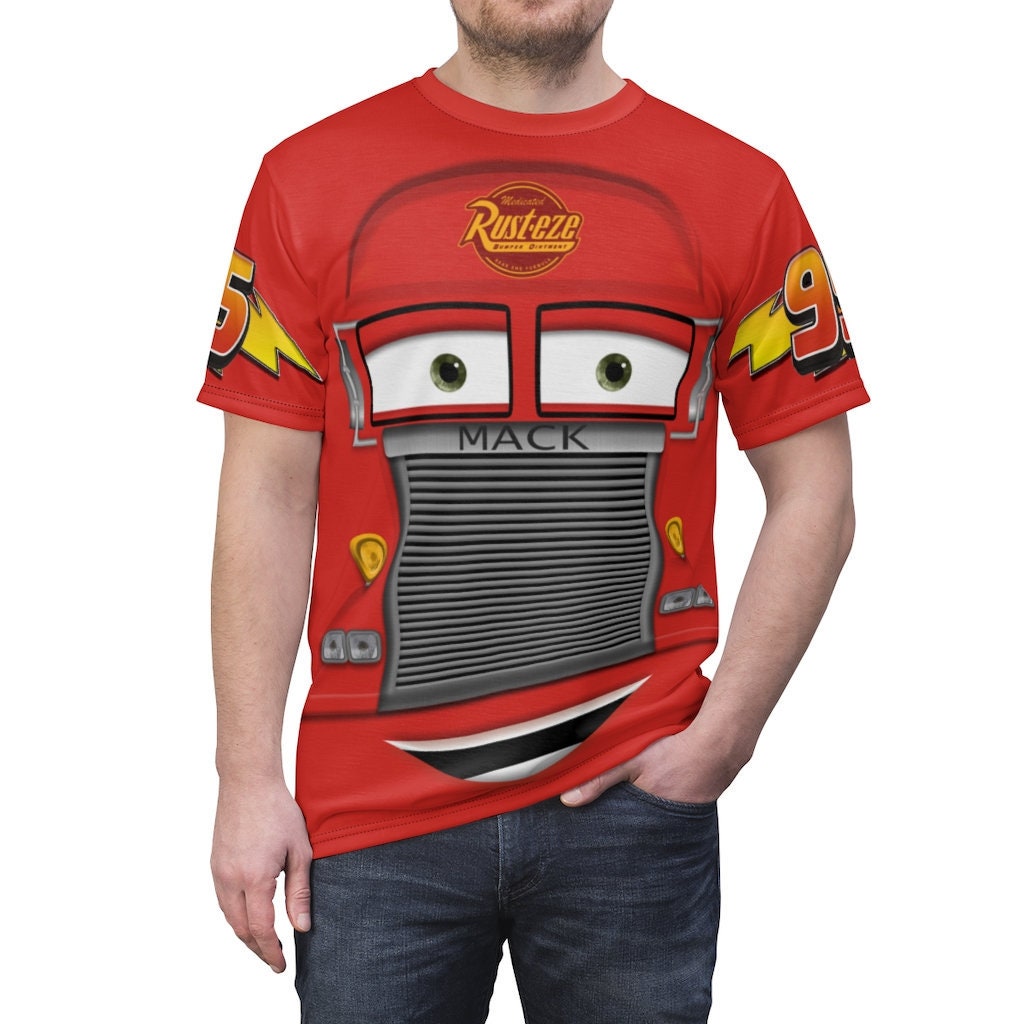 Mack Cars Shirt Disney Cars Costume Disney Cars Shirt Mack Cars Cosplay Disney Shirts for Men Lightning Mcqueen Pixar Cars Disneyland Etsy Canada