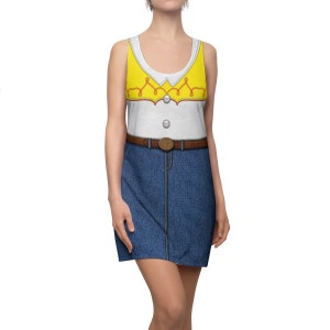 Jessie Women Dress, Jessie Toy Story Kostüm Erwachsene, Toy Story Geburtstag, Disney Kleider für Frauen, Disney Kostüm Cosplay, Disneyland Kleid